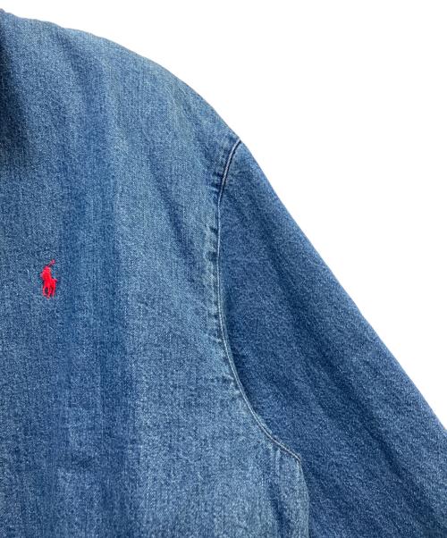 POLO RALPH LAUREN（ポロ・ラルフローレン）POLO RALPH LAUREN (ポロ・ラルフローレン) デニムスイングトップ インディゴ サイズ:XLの古着・服飾アイテム