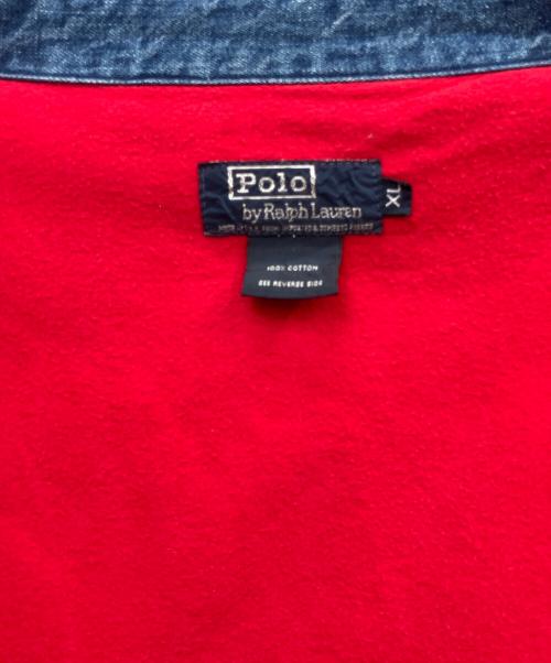 POLO RALPH LAUREN（ポロ・ラルフローレン）POLO RALPH LAUREN (ポロ・ラルフローレン) デニムスイングトップ インディゴ サイズ:XLの古着・服飾アイテム