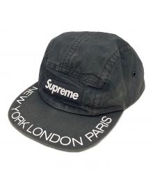 SUPREME（シュプリーム）の古着「キャップ」｜ブラック