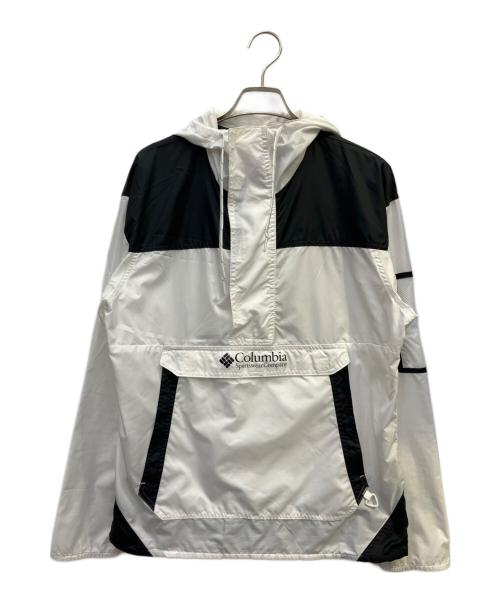 Columbia（コロンビア）Columbia (コロンビア) ナイロンジャケット ホワイト サイズ:Ｍの古着・服飾アイテム