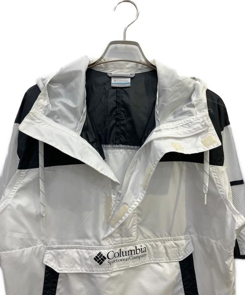 Columbia（コロンビア）Columbia (コロンビア) ナイロンジャケット ホワイト サイズ:Ｍの古着・服飾アイテム