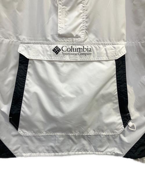 Columbia（コロンビア）Columbia (コロンビア) ナイロンジャケット ホワイト サイズ:Ｍの古着・服飾アイテム