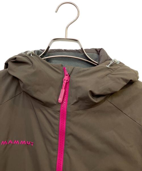 MAMMUT（マムート）MAMMUT (マムート) 中綿ジャケット ブラウン×ピンク サイズ:Ｍの古着・服飾アイテム
