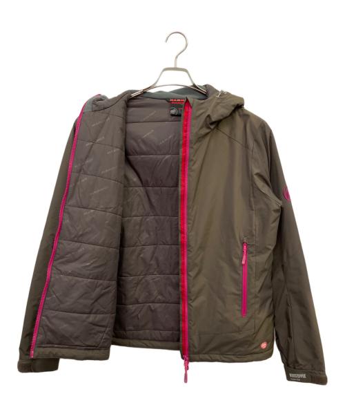 MAMMUT（マムート）MAMMUT (マムート) 中綿ジャケット ブラウン×ピンク サイズ:Ｍの古着・服飾アイテム