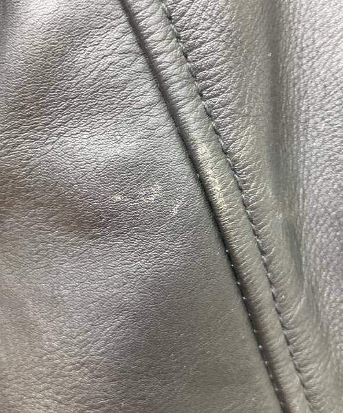 G-STAR RAW（ジースターロゥ）G-STAR RAW (ジースターロゥ) レザージャケット ブラック サイズ:Ｓの古着・服飾アイテム