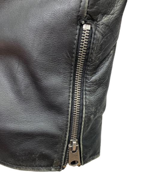 G-STAR RAW（ジースターロゥ）G-STAR RAW (ジースターロゥ) レザージャケット ブラック サイズ:Ｓの古着・服飾アイテム