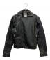 G-STAR RAW（ジースターロゥ）の古着「レザージャケット」｜ブラック