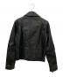 G-STAR RAW (ジースターロゥ) レザージャケット ブラック サイズ:Ｓ：6000円