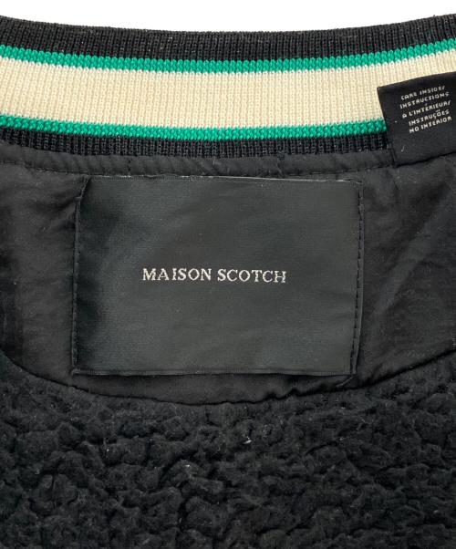 MAISON SCOTCH（メゾンスコッチ）MAISON SCOTCH (メゾンスコッチ) ブルゾン ブラック サイズ:1の古着・服飾アイテム