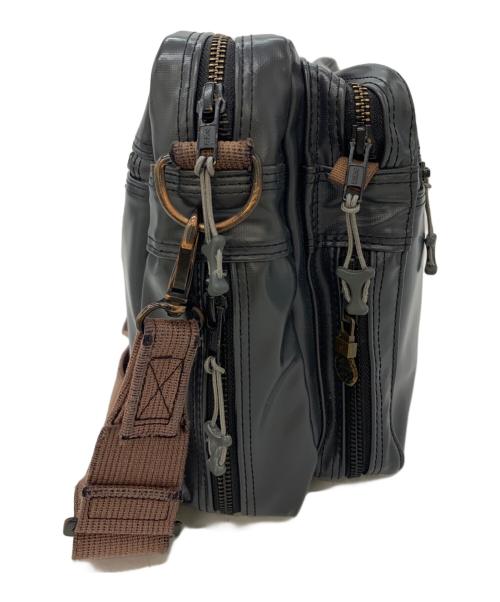 LUGGAGE LABEL（ラゲッジ レーベル）LUGGAGE LABEL (ラゲッジ レーベル) ショルダーバッグ ブラックの古着・服飾アイテム
