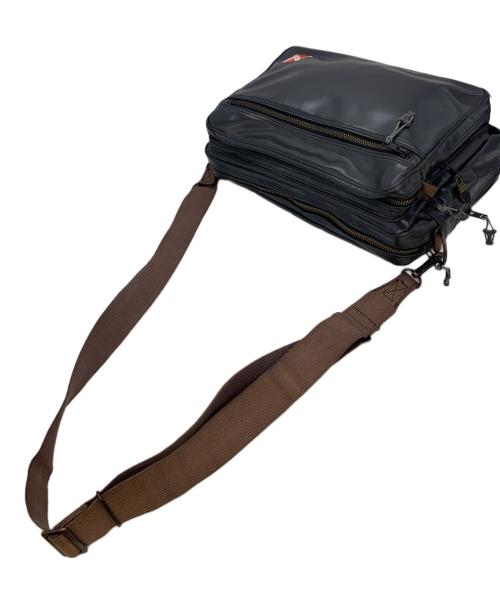 LUGGAGE LABEL（ラゲッジ レーベル）LUGGAGE LABEL (ラゲッジ レーベル) ショルダーバッグ ブラックの古着・服飾アイテム