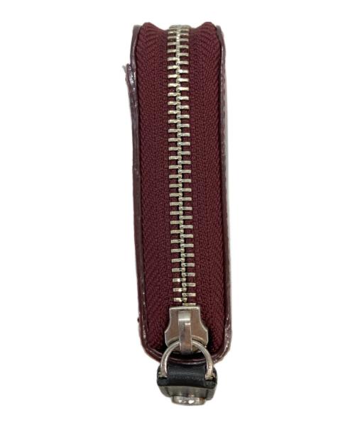 Vivienne Westwood（ヴィヴィアンウエストウッド）Vivienne Westwood (ヴィヴィアンウエストウッド) エナメル長財布 パープル×ブラックの古着・服飾アイテム