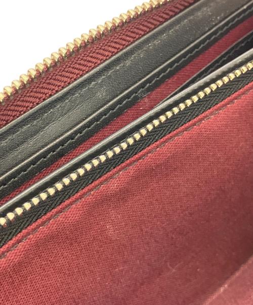 Vivienne Westwood（ヴィヴィアンウエストウッド）Vivienne Westwood (ヴィヴィアンウエストウッド) エナメル長財布 パープル×ブラックの古着・服飾アイテム
