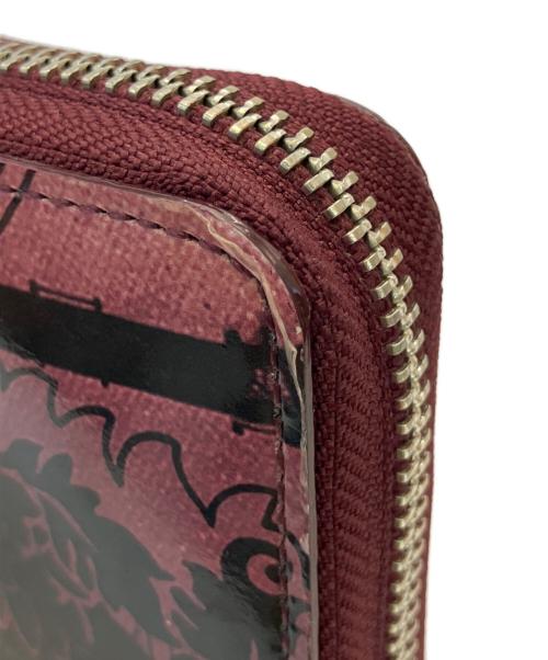 Vivienne Westwood（ヴィヴィアンウエストウッド）Vivienne Westwood (ヴィヴィアンウエストウッド) エナメル長財布 パープル×ブラックの古着・服飾アイテム