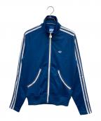 adidasアディダス）の古着「トラックジャケット」｜ブルー