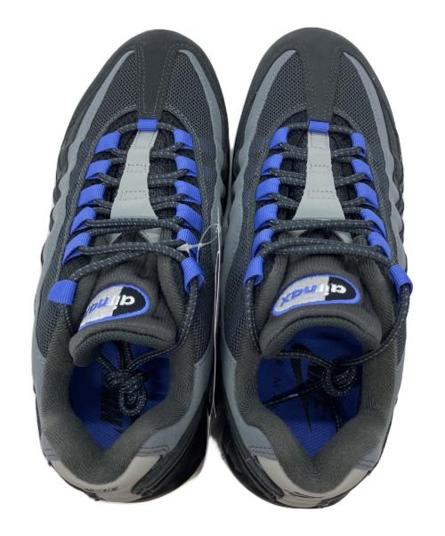 NIKE（ナイキ）NIKE (ナイキ) AIR MAX 95 BIG BUBBLE ブラック×ブルー サイズ:26.5cmの古着・服飾アイテム