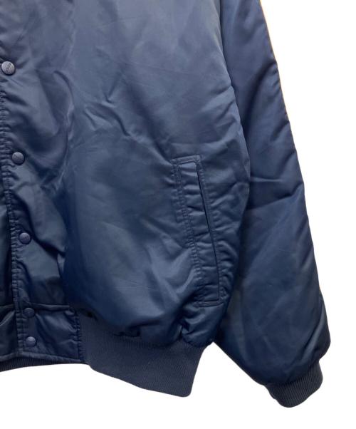 adidas（アディダス）adidas (アディダス) ブルゾン ネイビー×イエロー サイズ:不明の古着・服飾アイテム