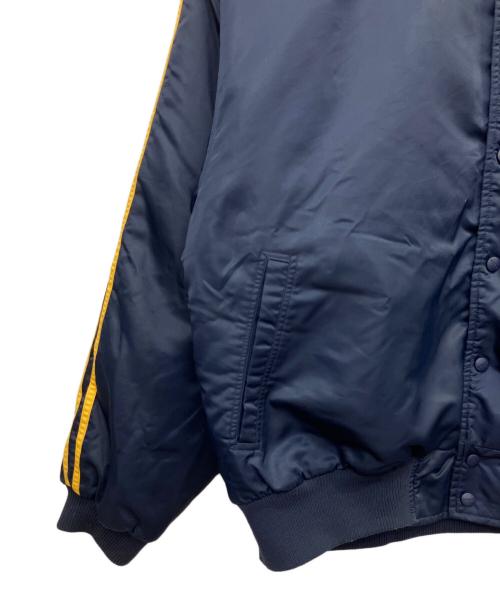 adidas（アディダス）adidas (アディダス) ブルゾン ネイビー×イエロー サイズ:不明の古着・服飾アイテム