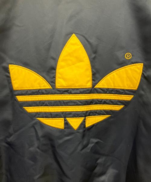 adidas（アディダス）adidas (アディダス) ブルゾン ネイビー×イエロー サイズ:不明の古着・服飾アイテム