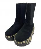 FILAフィラ）の古着「DISRUPTOR WEDGE CHELSEA」｜ブラック
