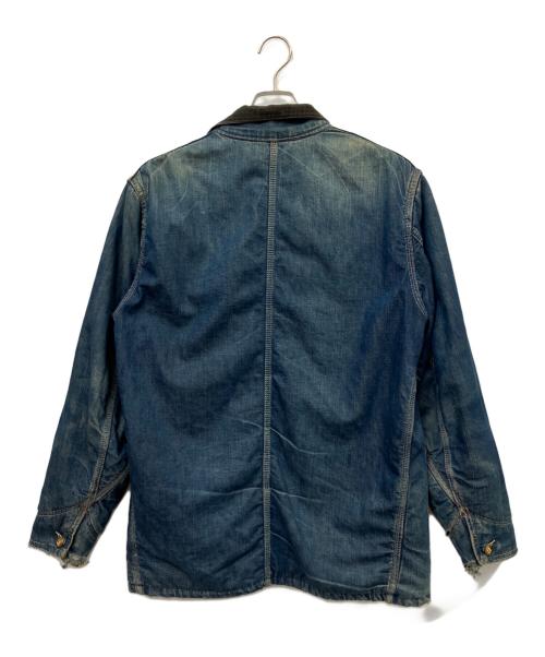 Burlington（バーリントン）Burlington (バーリントン) デニムカバーオール インディゴ サイズ:不明の古着・服飾アイテム