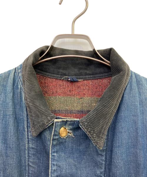 Burlington（バーリントン）Burlington (バーリントン) デニムカバーオール インディゴ サイズ:不明の古着・服飾アイテム