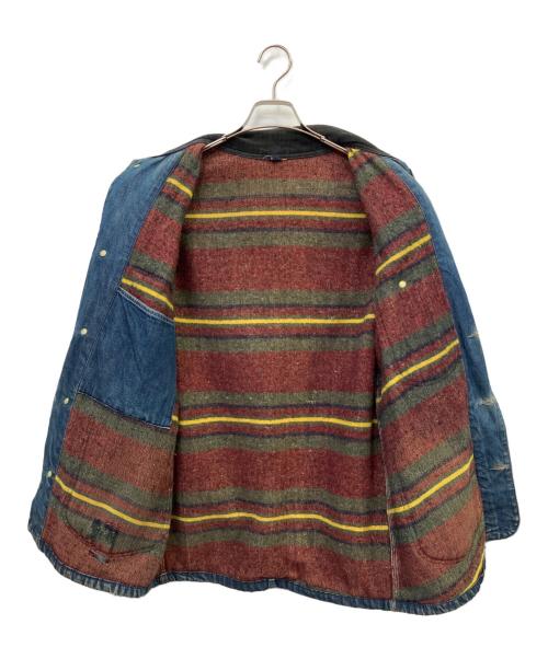 Burlington（バーリントン）Burlington (バーリントン) デニムカバーオール インディゴ サイズ:不明の古着・服飾アイテム