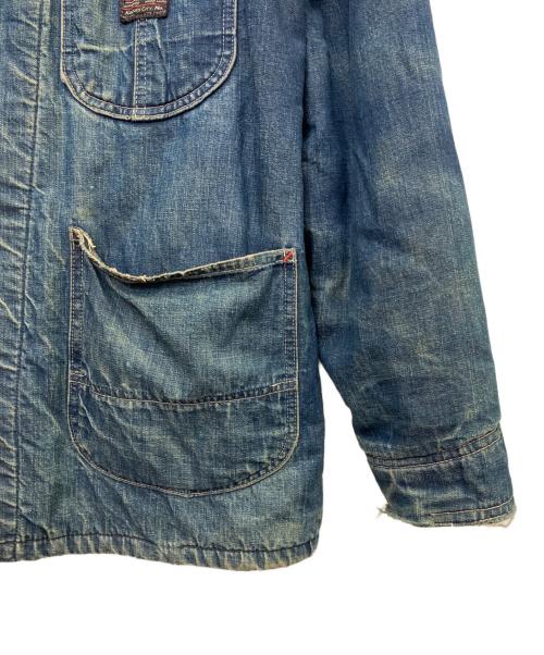 Burlington（バーリントン）Burlington (バーリントン) デニムカバーオール インディゴ サイズ:不明の古着・服飾アイテム