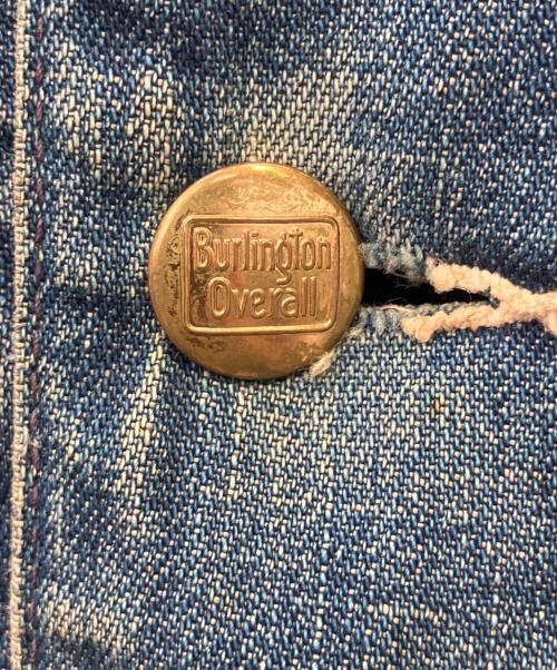 Burlington（バーリントン）Burlington (バーリントン) デニムカバーオール インディゴ サイズ:不明の古着・服飾アイテム