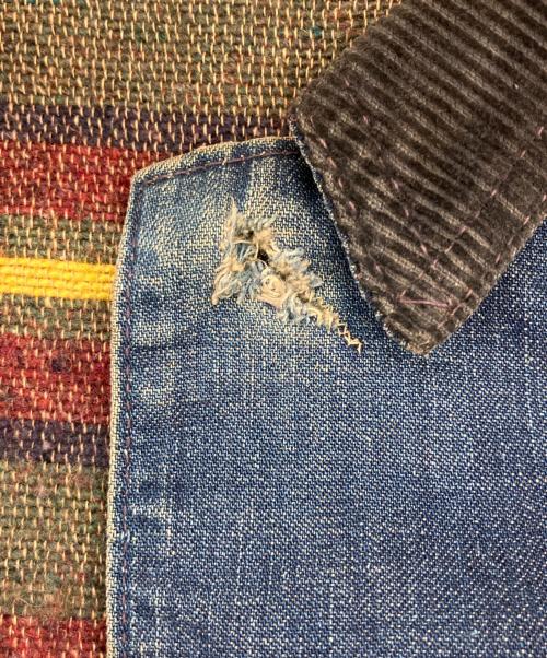 Burlington（バーリントン）Burlington (バーリントン) デニムカバーオール インディゴ サイズ:不明の古着・服飾アイテム