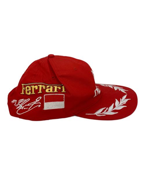 DEKRA（デクラ）DEKRA (デクラ) キャップ レッドの古着・服飾アイテム