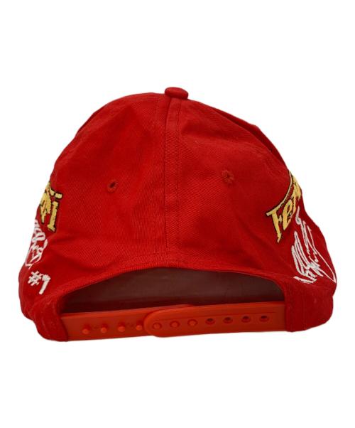 DEKRA（デクラ）DEKRA (デクラ) キャップ レッドの古着・服飾アイテム