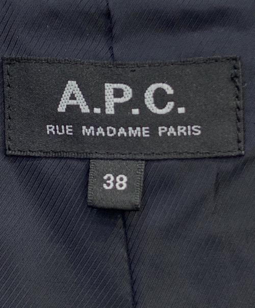 A.P.C.（アーペーセー）A.P.C. (アーペーセー) コート ブラック サイズ:38の古着・服飾アイテム