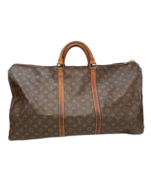LOUIS VUITTON（ルイ ヴィトン）LOUIS VUITTON (ルイ ヴィトン) トラベルバッグ ブラウンの古着・服飾アイテム