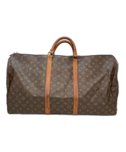 LOUIS VUITTON（ルイ ヴィトン）LOUIS VUITTON (ルイ ヴィトン) トラベルバッグ ブラウンの古着・服飾アイテム