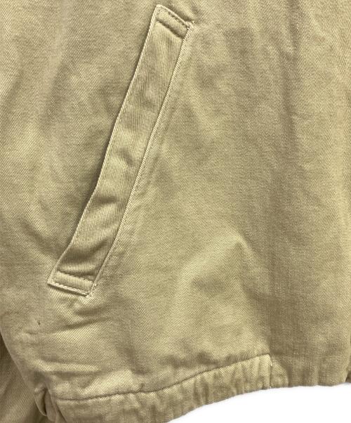 POLO RALPH LAUREN（ポロ・ラルフローレン）POLO RALPH LAUREN (ポロ・ラルフローレン) スイングトップ ベージュ×ブラウン サイズ:Ｍの古着・服飾アイテム
