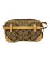COACH (コーチ) ショルダーポーチ ベージュ×ブラウン：5000円