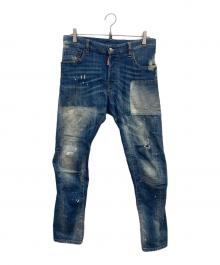 DSQUARED2（ディースクエアード）の古着「ジーンズ」｜ブルー