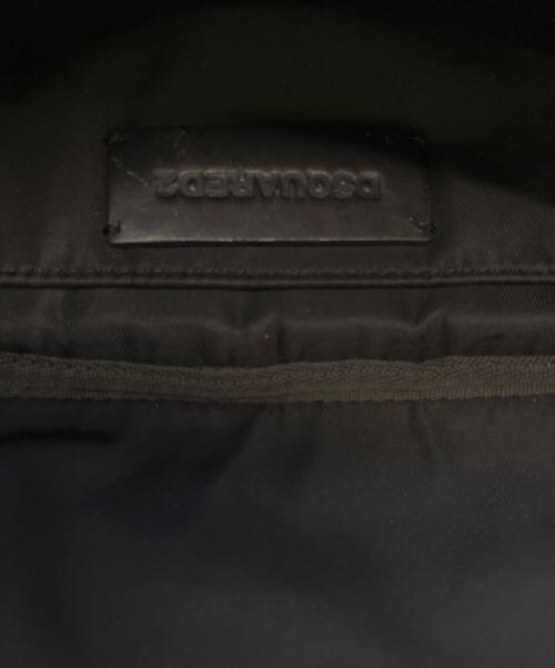 DSQUARED2（ディースクエアード）DSQUARED2 (ディースクエアード) ボディーバッグ ブラックの古着・服飾アイテム