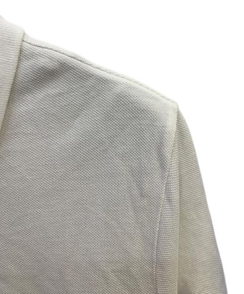 MONCLER（モンクレール）MONCLER (モンクレール) 半袖ポロシャツ ホワイト サイズ:Ｓの古着・服飾アイテム