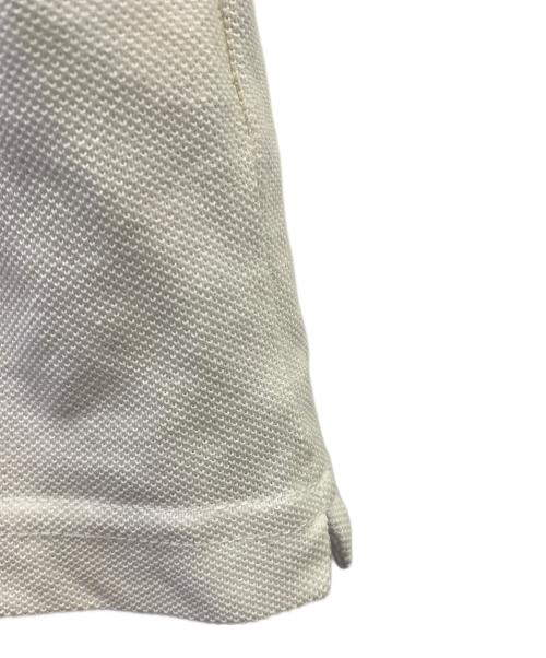 MONCLER（モンクレール）MONCLER (モンクレール) 半袖ポロシャツ ホワイト サイズ:Ｓの古着・服飾アイテム