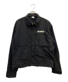 CRAWD（クロウド）の古着「ナイロンジャケット」｜ブラック