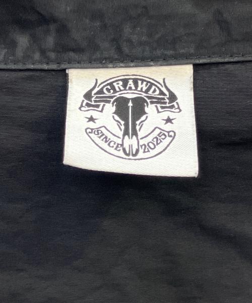 CRAWD（クロウド）CRAWD (クロウド) ナイロンジャケット ブラック サイズ:XLの古着・服飾アイテム