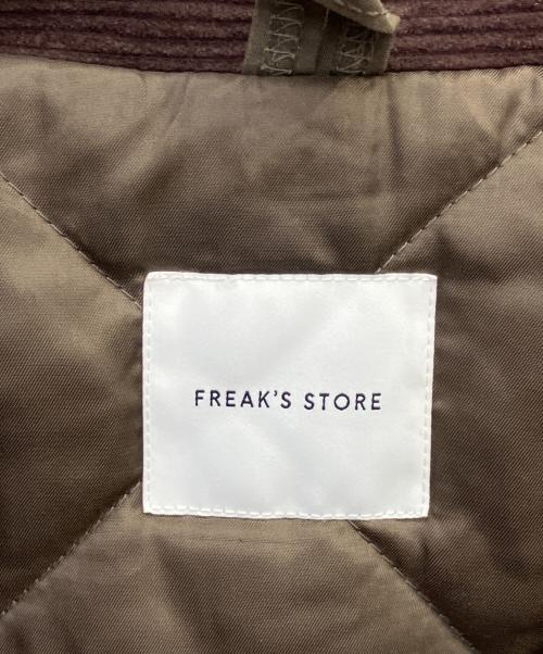 FREAK'S STORE（フリークスストア）FREAK'S STORE (フリークスストア) 襟コーデュロイジャケット ブラウン サイズ:Ｌの古着・服飾アイテム