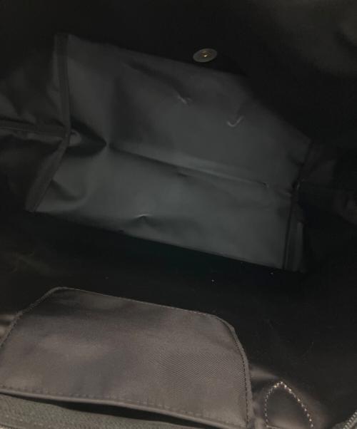 LONGCHAMP（ロンシャン）LONGCHAMP (ロンシャン) トートバッグ ブラック×ブラウンの古着・服飾アイテム