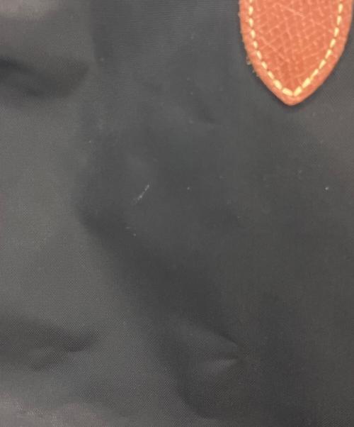 LONGCHAMP（ロンシャン）LONGCHAMP (ロンシャン) トートバッグ ブラック×ブラウンの古着・服飾アイテム