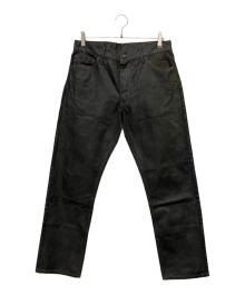 LEVI'S（リーバイス）の古着「コーティングデニムパンツ」｜ブラック
