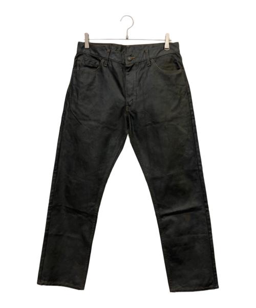 LEVI'S（リーバイス）LEVI'S (リーバイス) コーティングデニムパンツ ブラック サイズ:SIZE W34×L34の古着・服飾アイテム