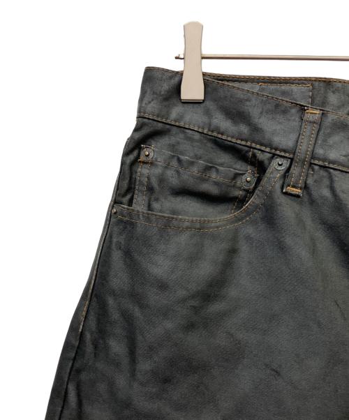 LEVI'S（リーバイス）LEVI'S (リーバイス) コーティングデニムパンツ ブラック サイズ:SIZE W34×L34の古着・服飾アイテム