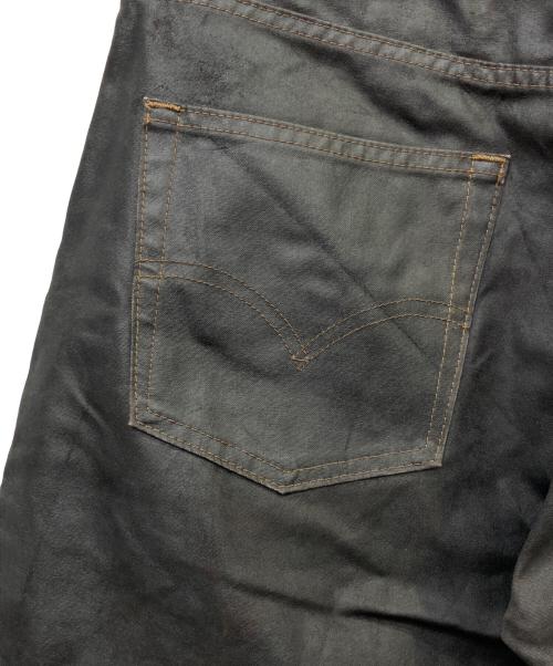 LEVI'S（リーバイス）LEVI'S (リーバイス) コーティングデニムパンツ ブラック サイズ:SIZE W34×L34の古着・服飾アイテム